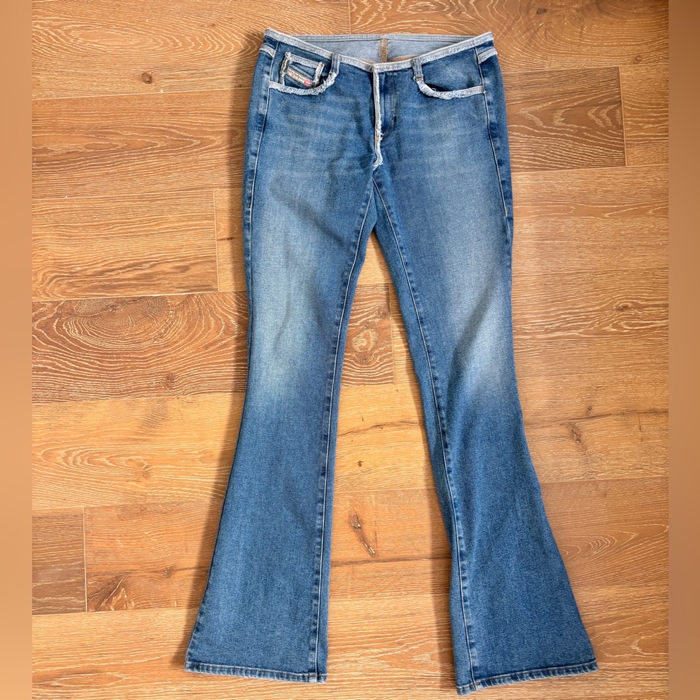 Low Rise Diesel Flare Jeans